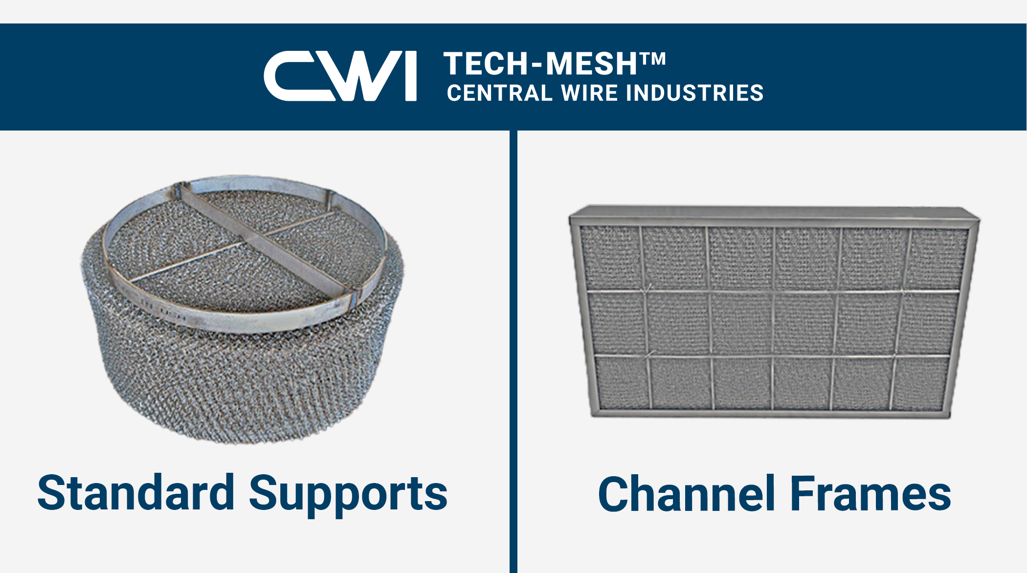 CWI Tech-Mesh™: Improved Support Frames