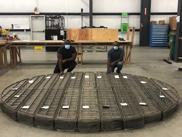 No Demister Pad Is Too Large For Central Wire Industries